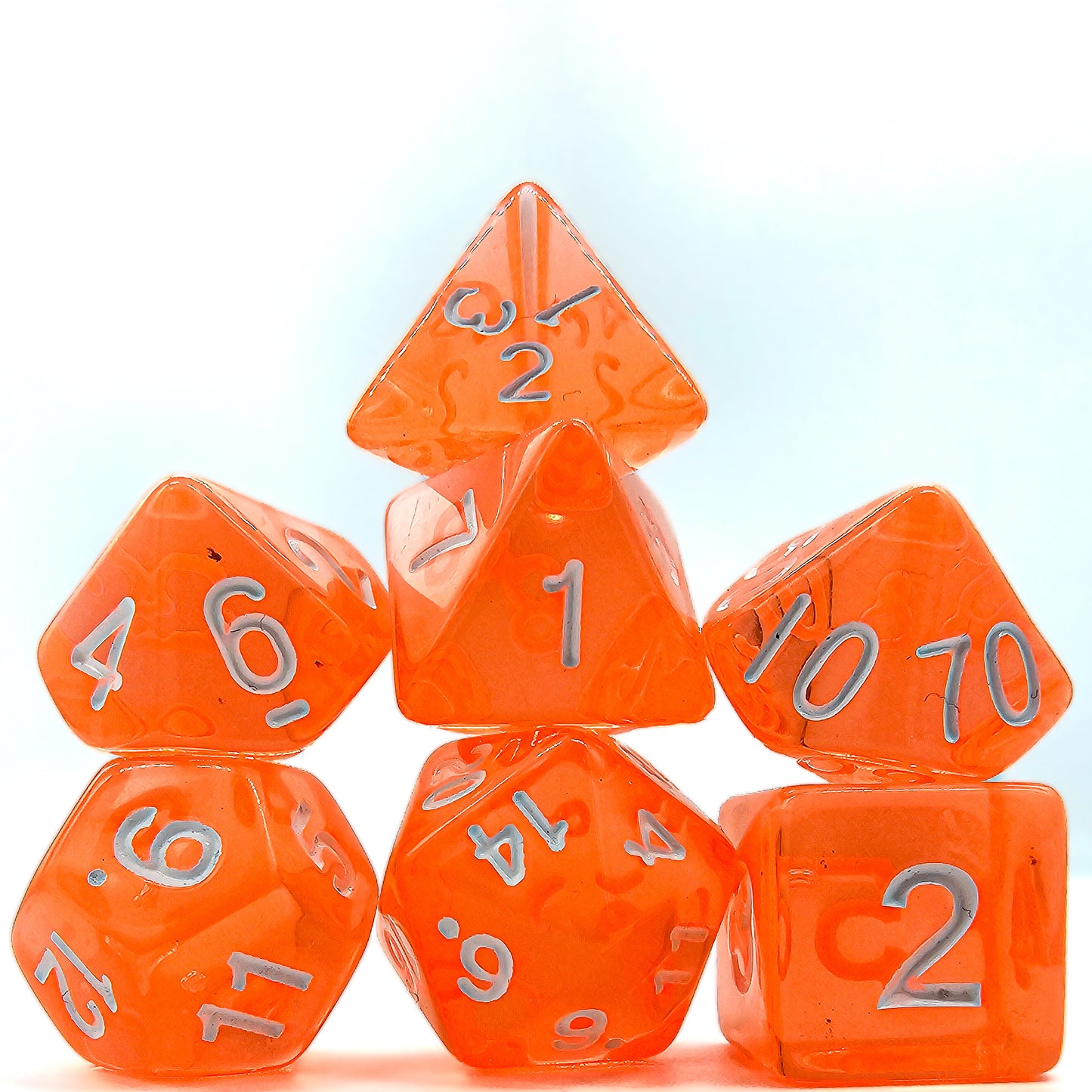42 Piece DND Dice Set + 6 Velvet Dice Bags