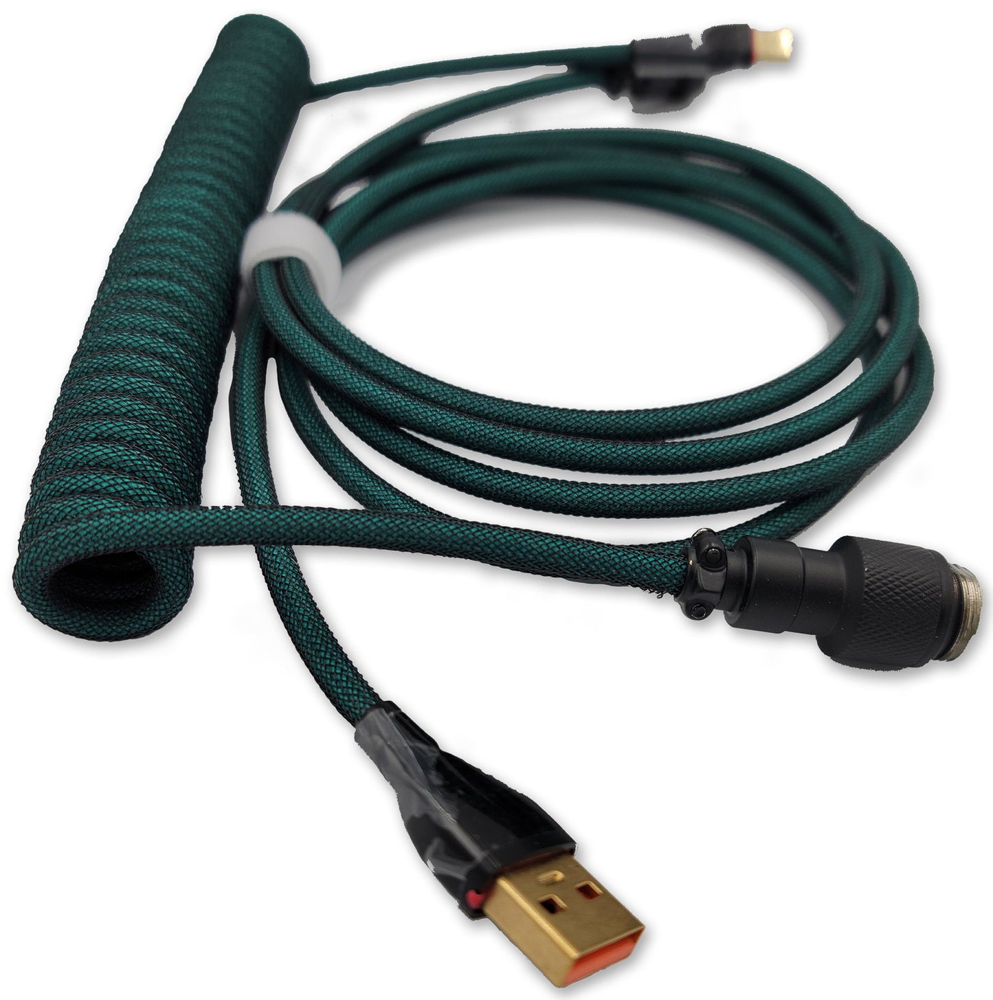 Custom Coiled USB Type C Aviator Cables (6ft)