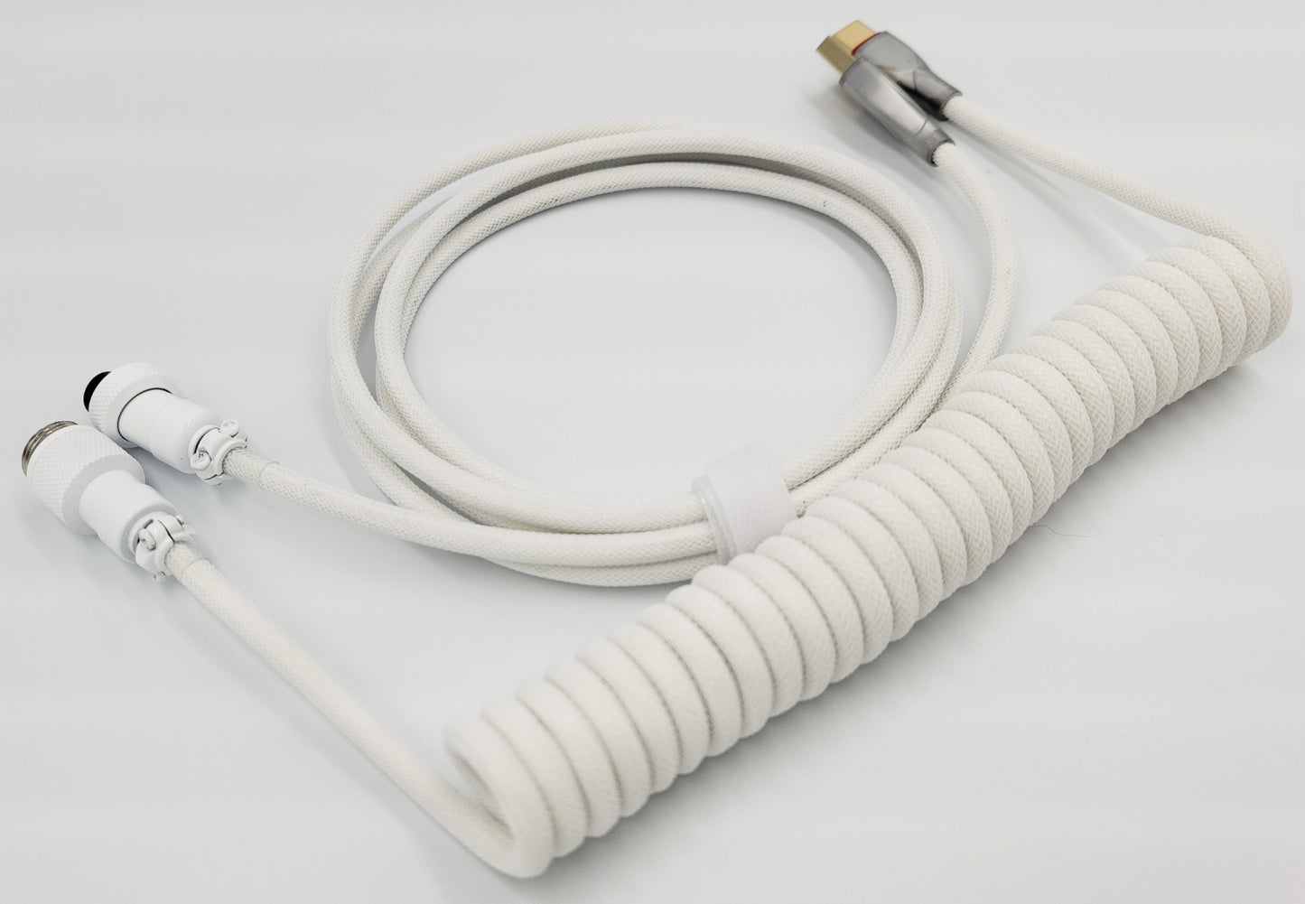 Custom Coiled USB Type C Aviator Cables (6ft)