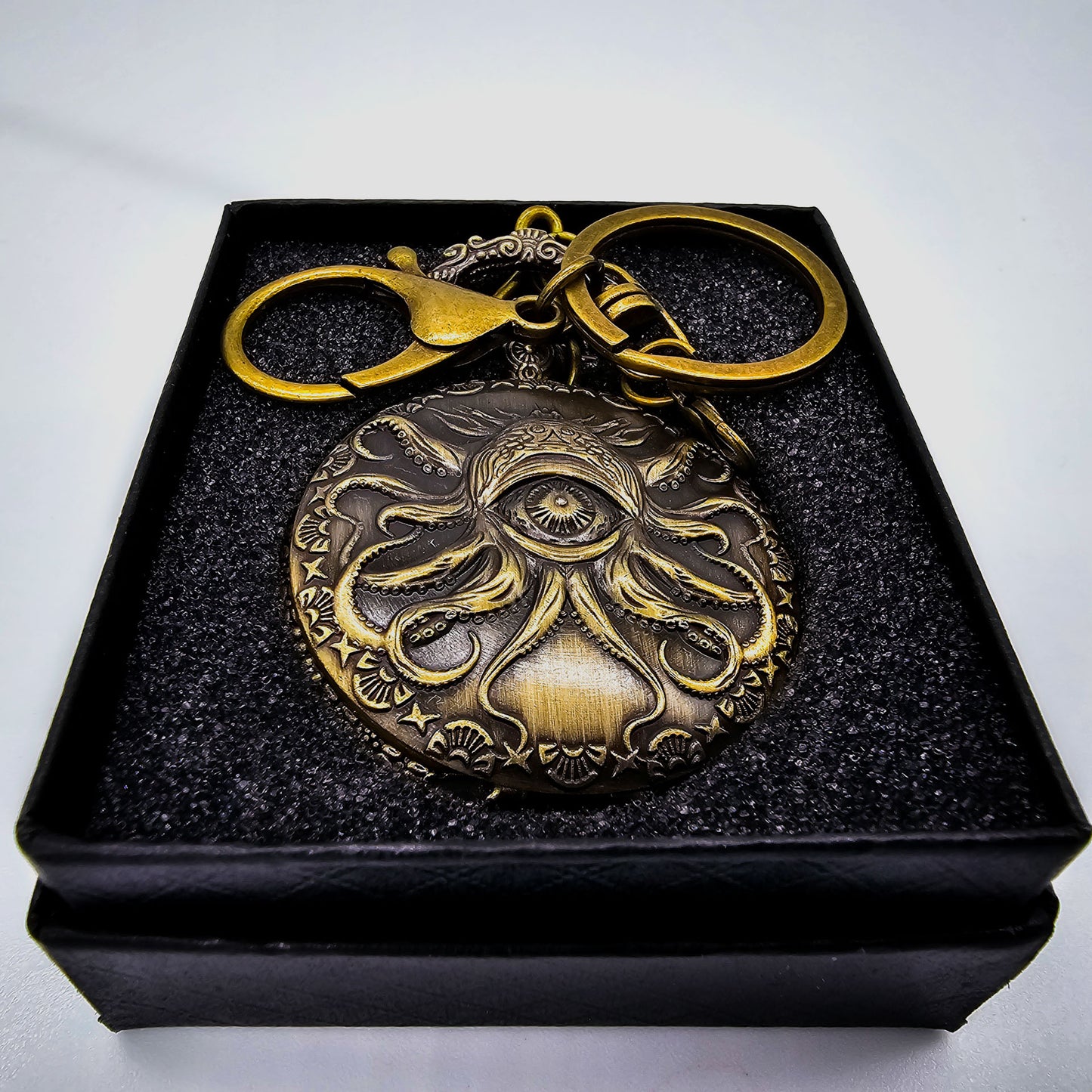 Cthulhu DND Old Fashioned Pocket Watch Case
