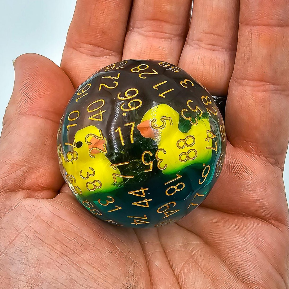 Duck D100 DND Dice
