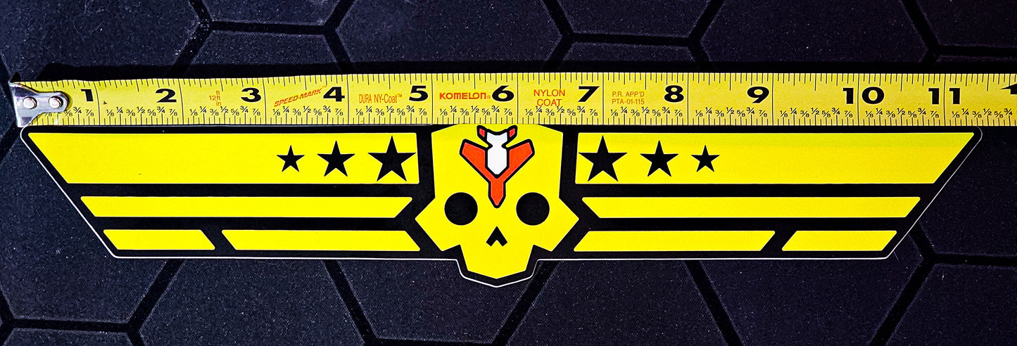 Helldivers 2 Vinyl Bumper Sticker