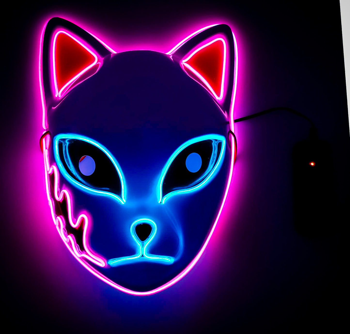 LED Demon Slayer Kimetsu no Yaiba Mask