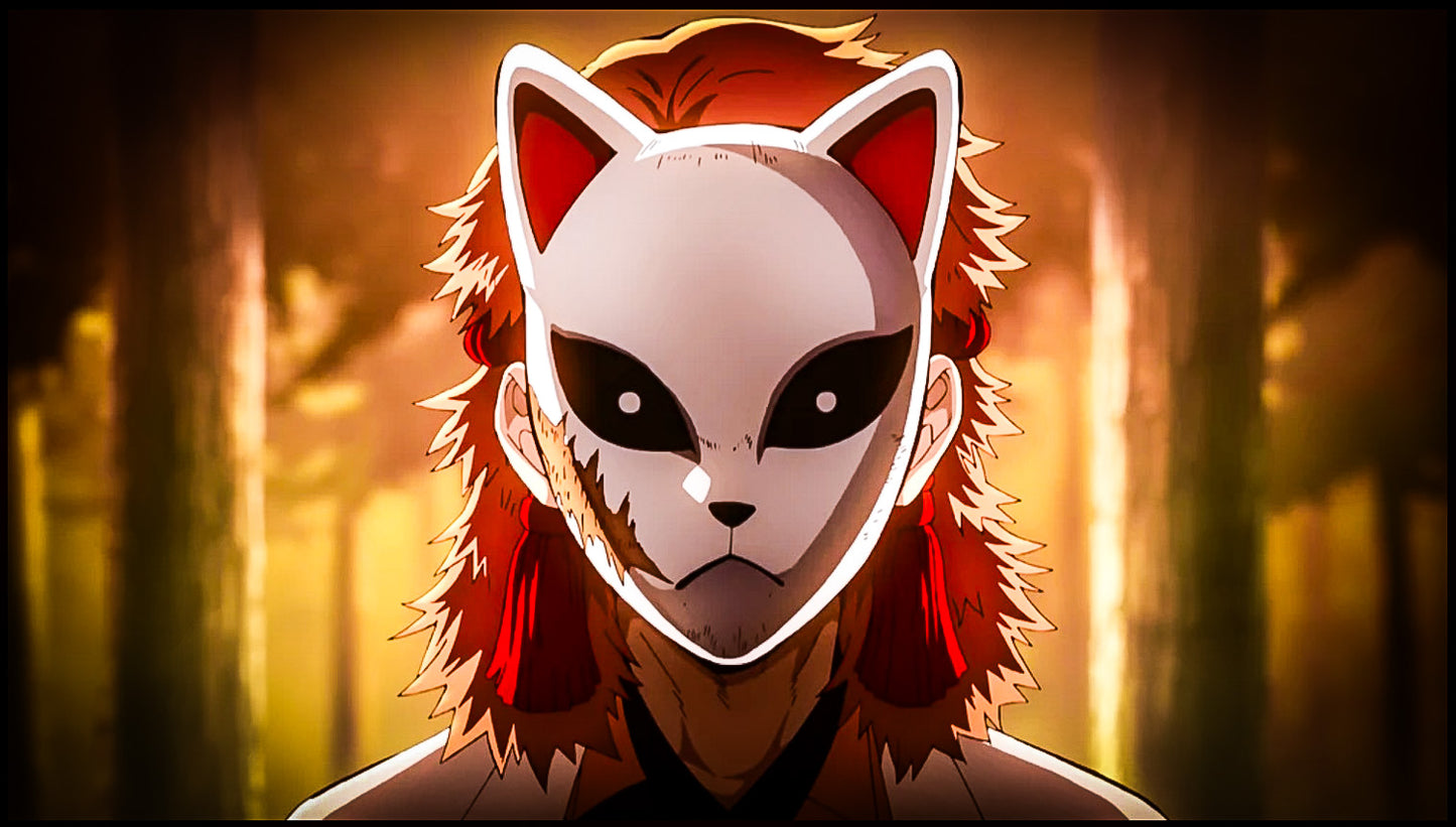 LED Demon Slayer Kimetsu no Yaiba Mask