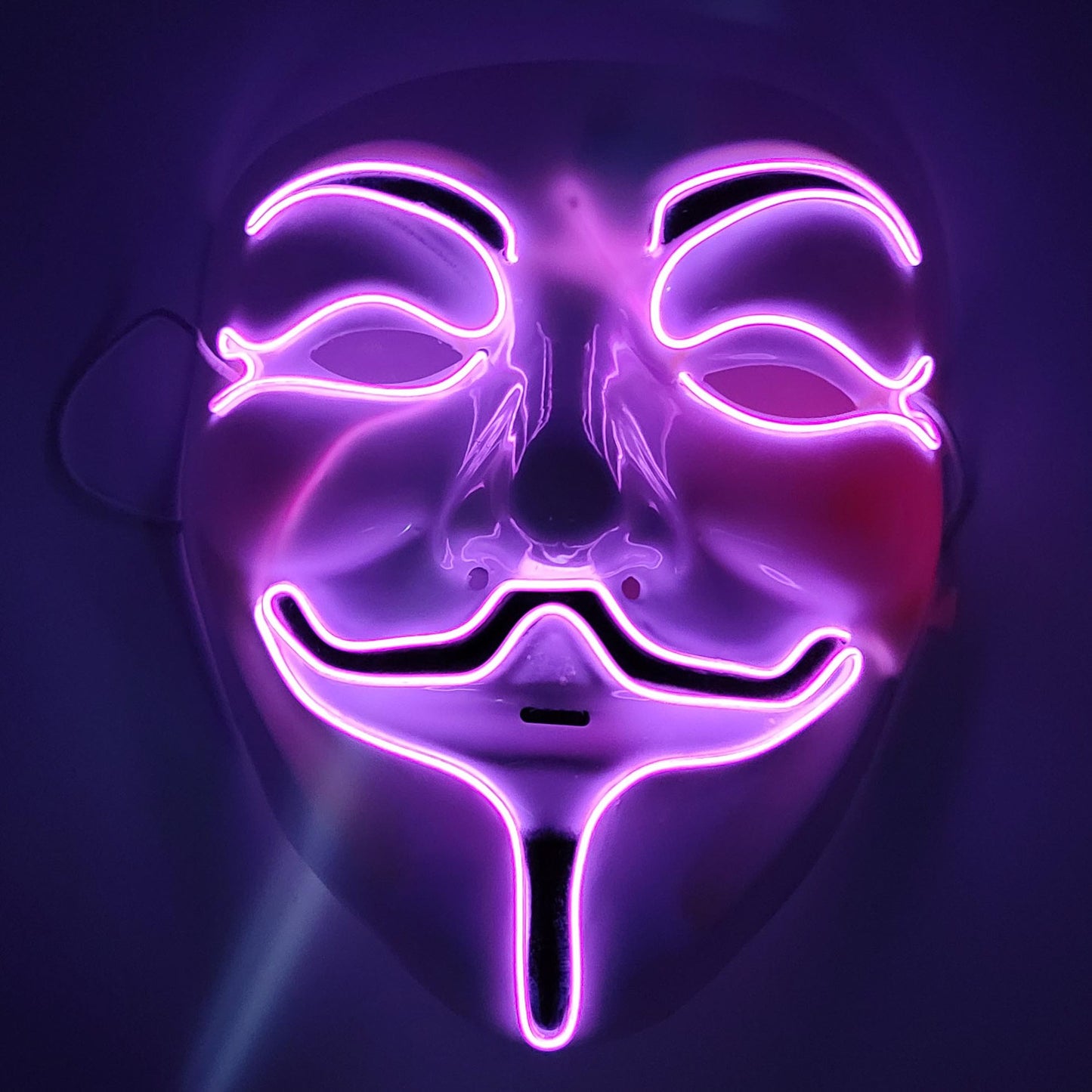 LED Vendetta Guy Fawkes Mask