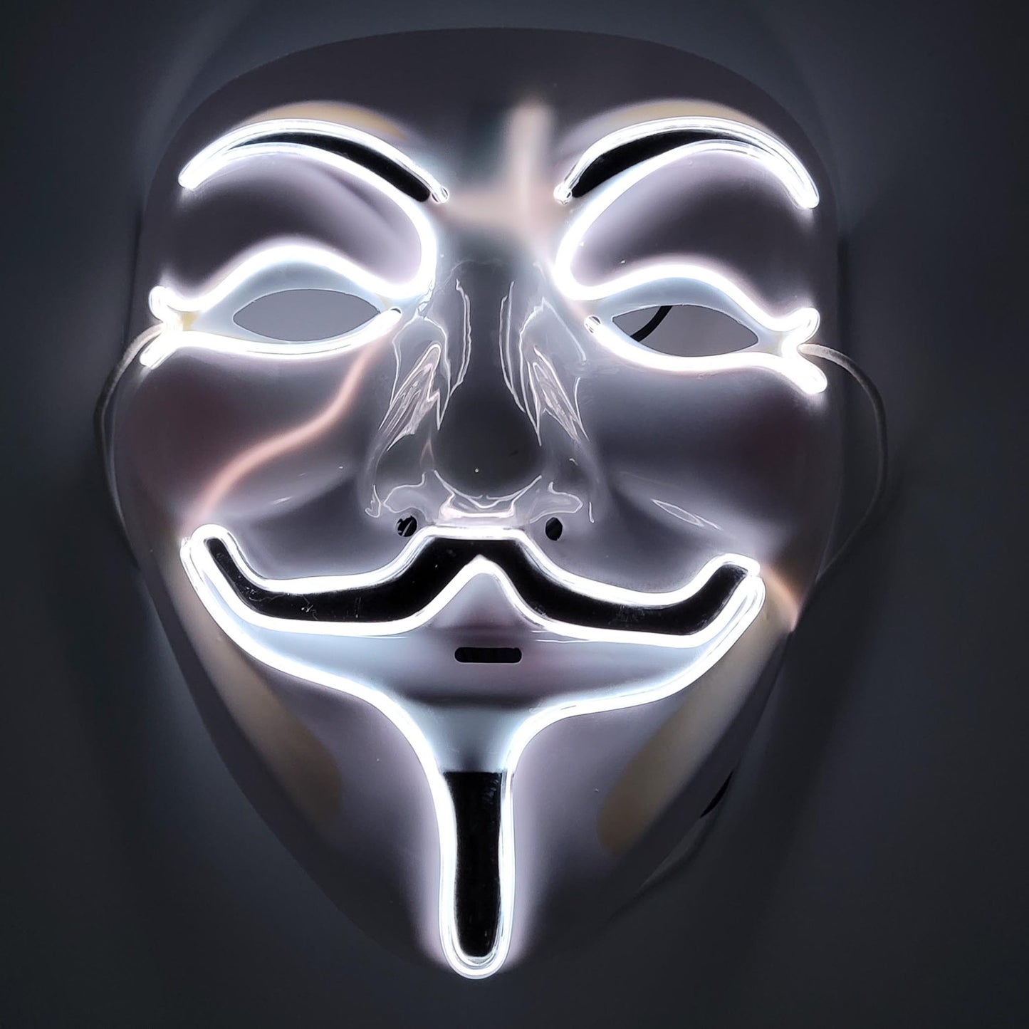 LED Vendetta Guy Fawkes Mask