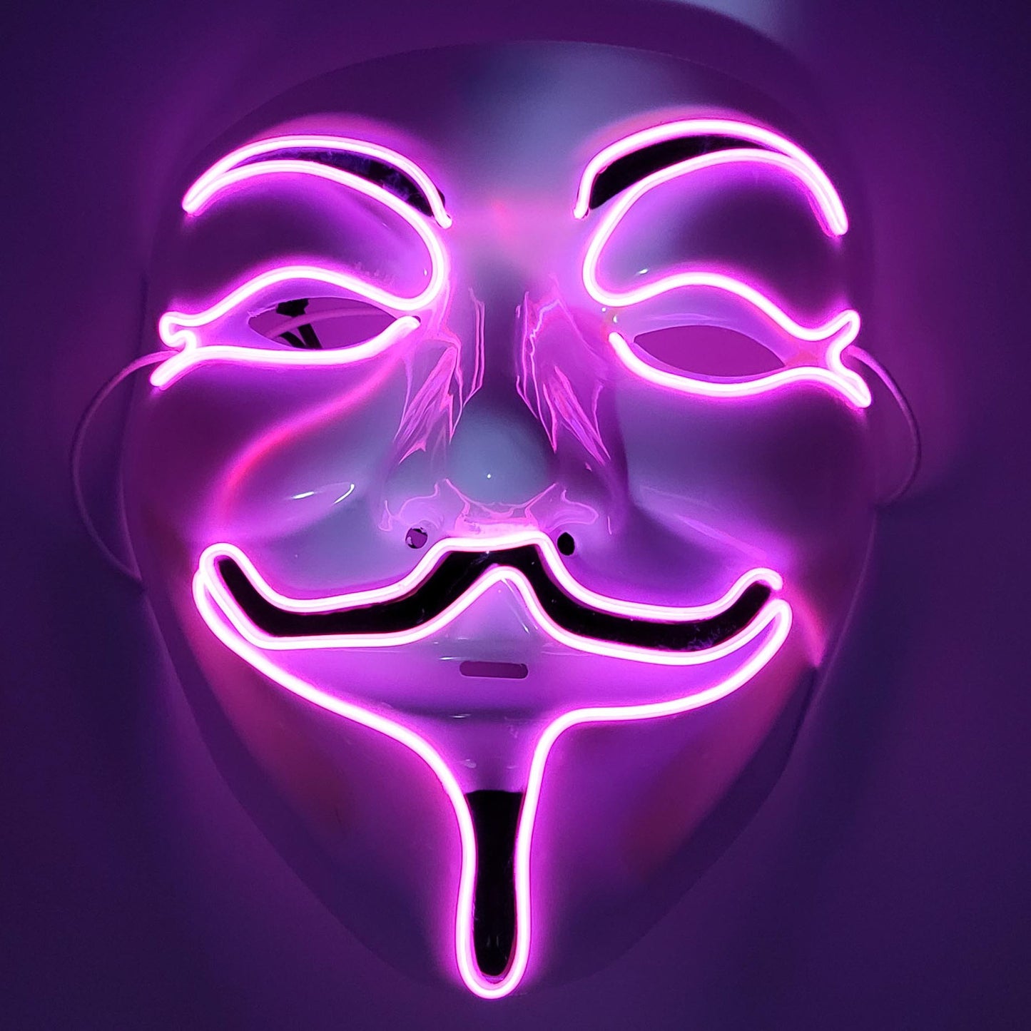 LED Vendetta Guy Fawkes Mask