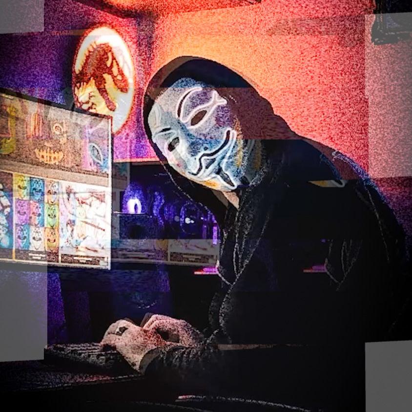 LED Vendetta Guy Fawkes Mask