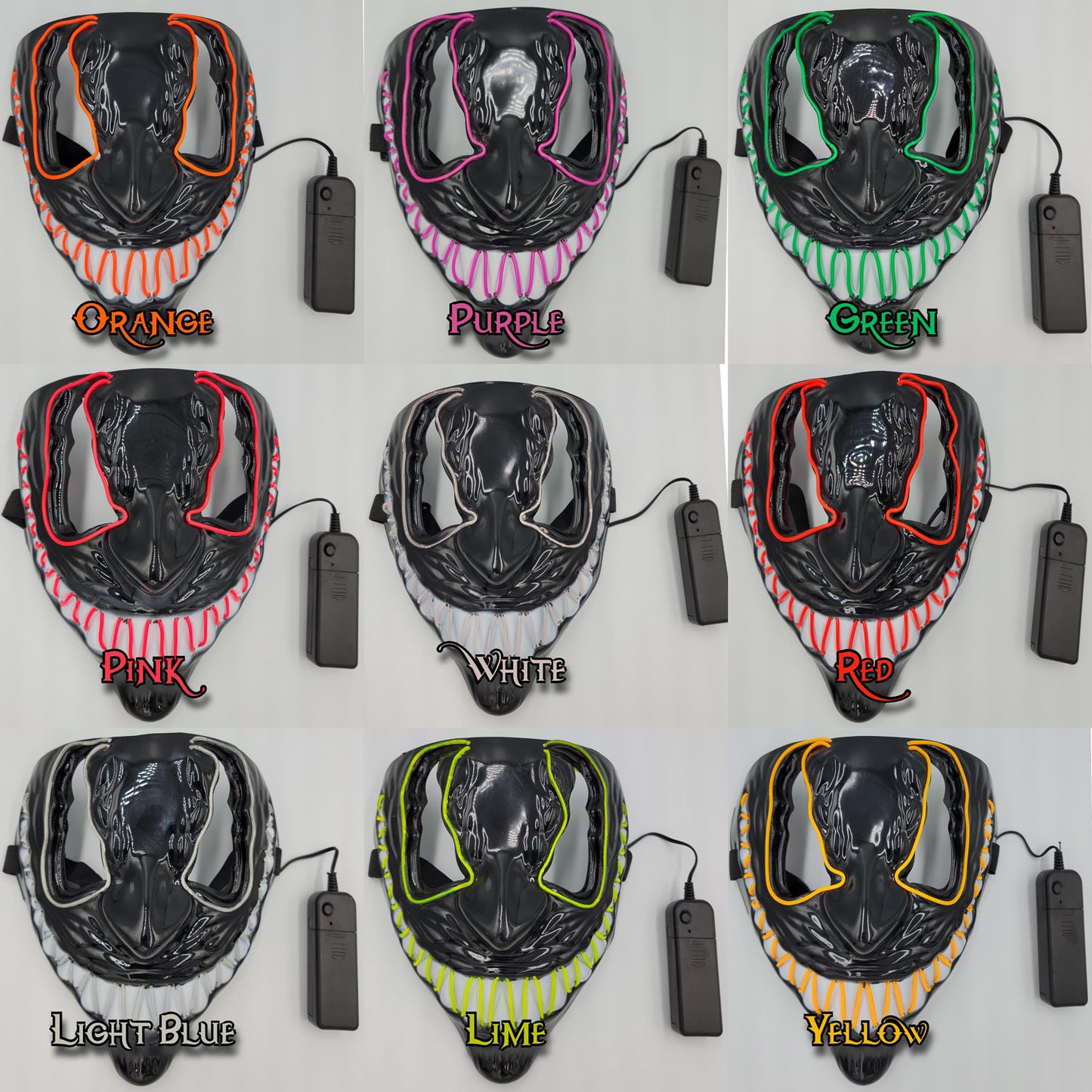LED Venom Purge Mask