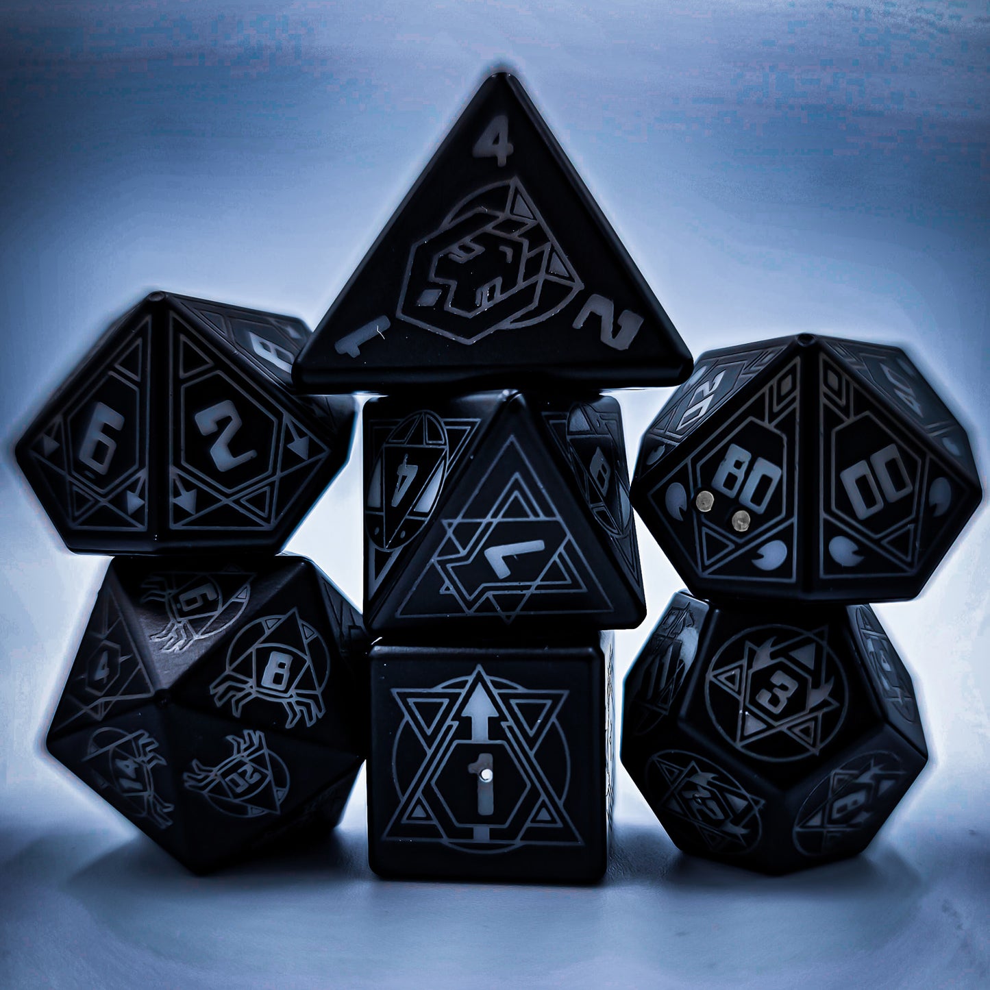 Light Up LED DND Dice Set