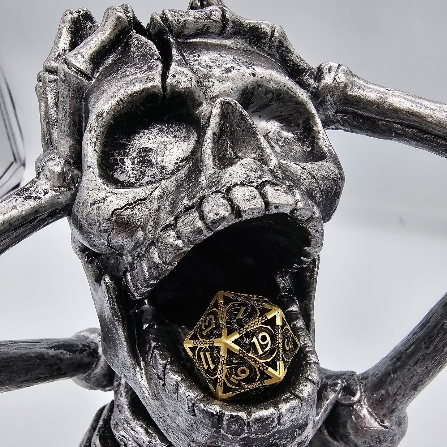 Skeleton DND Dice Tower