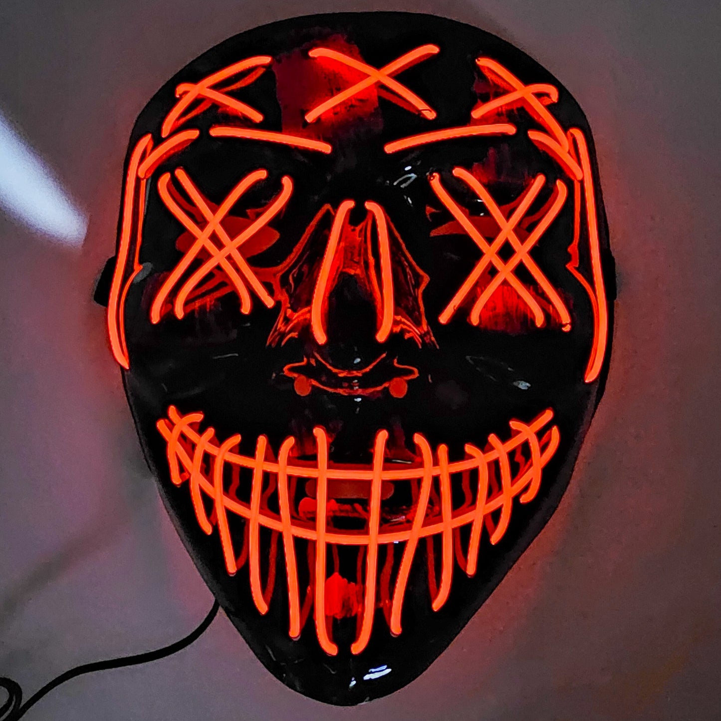 The Purge "Stitches" LED Mask