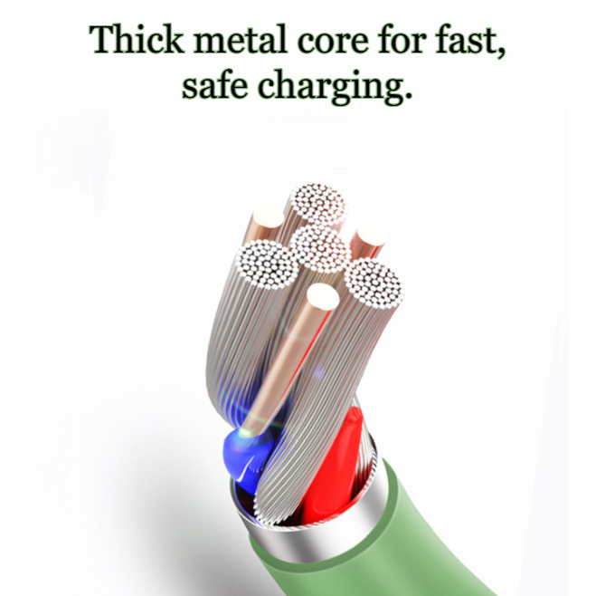 3 in 1 Fast Charging Phone Cable (3ft)