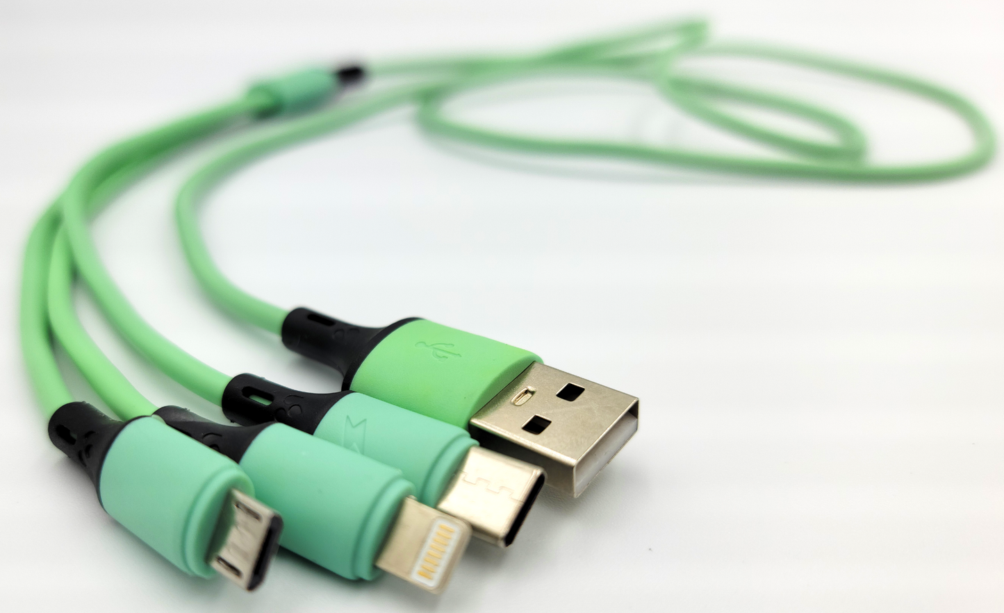 3 in 1 Fast Charging Phone Cable (3ft)