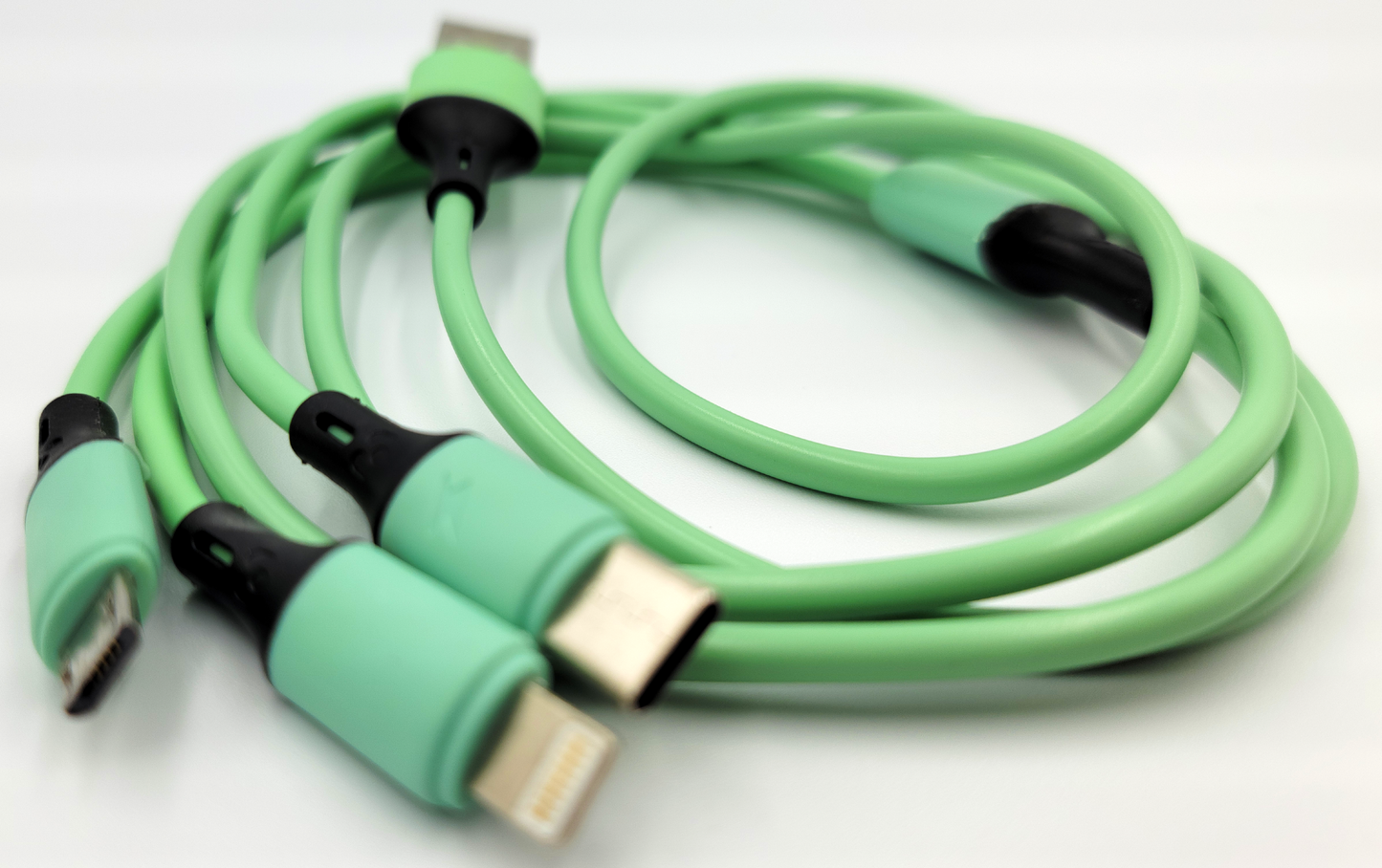 3 in 1 Fast Charging Phone Cable (3ft)
