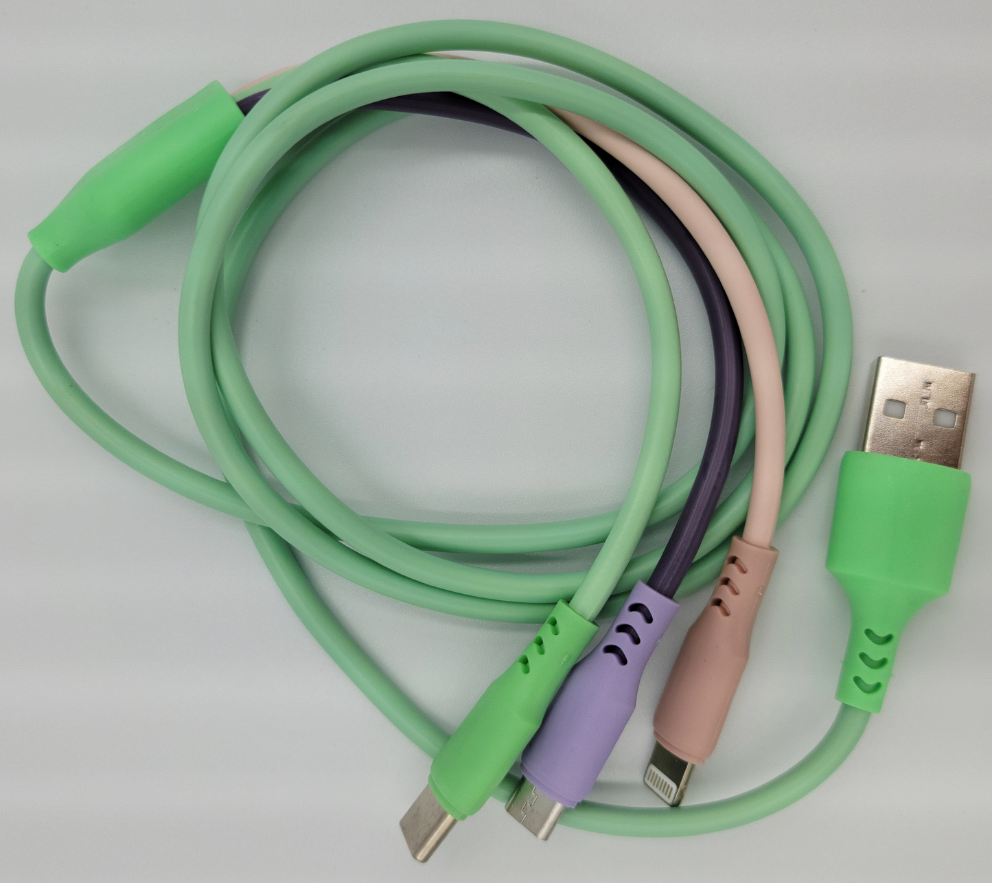 3 in 1 Fast Charging Phone Cable (3ft)