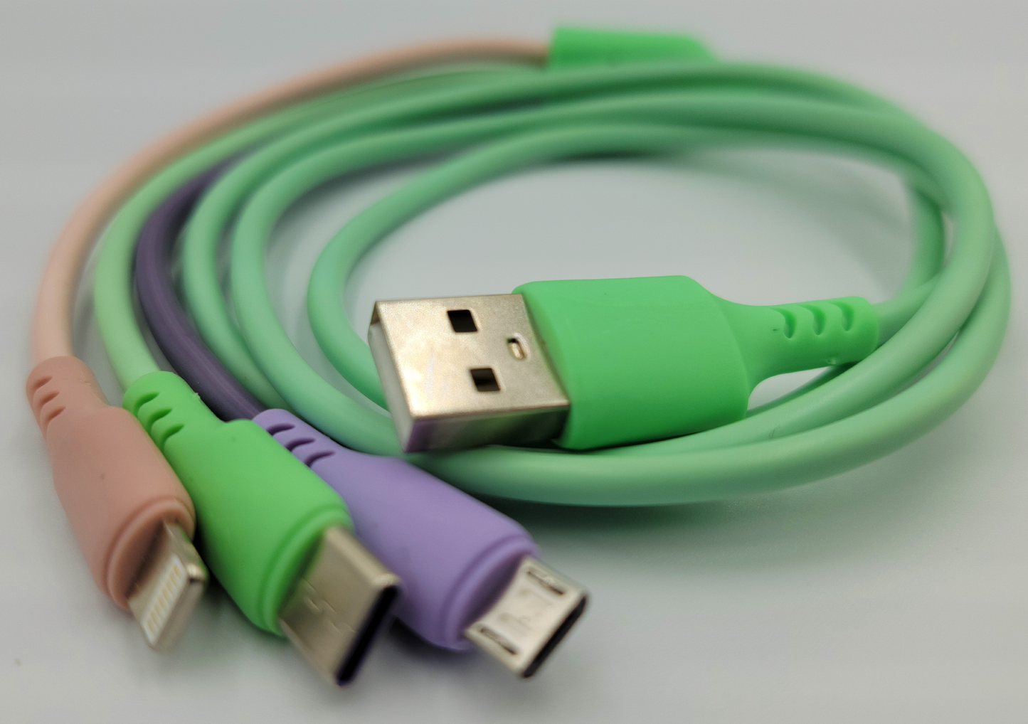 3 in 1 Fast Charging Phone Cable (3ft)