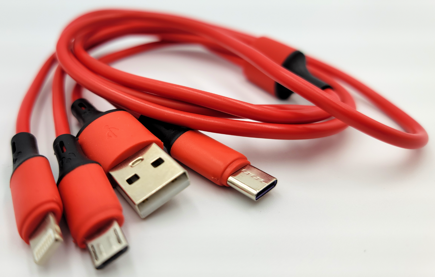 3 in 1 Fast Charging Phone Cable (3ft)