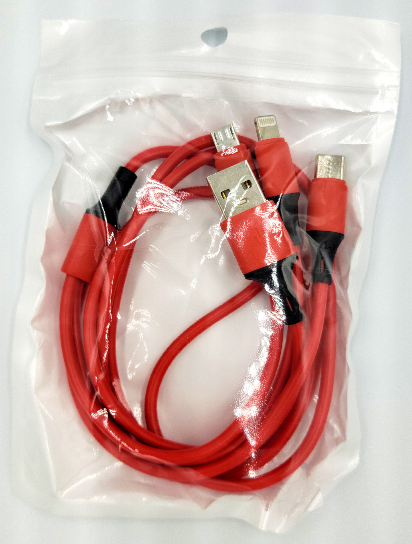 3 in 1 Fast Charging Phone Cable (3ft)