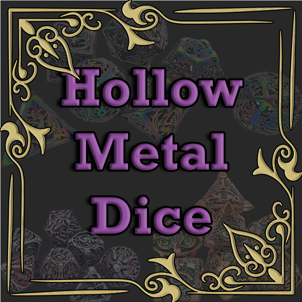 Button for Hollow Metal DND Dice