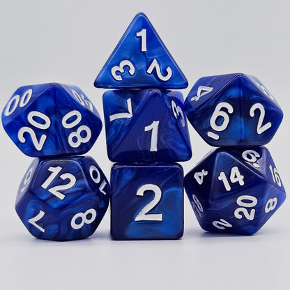 42 Piece DND Dice Set + 6 Velvet Dice Bags