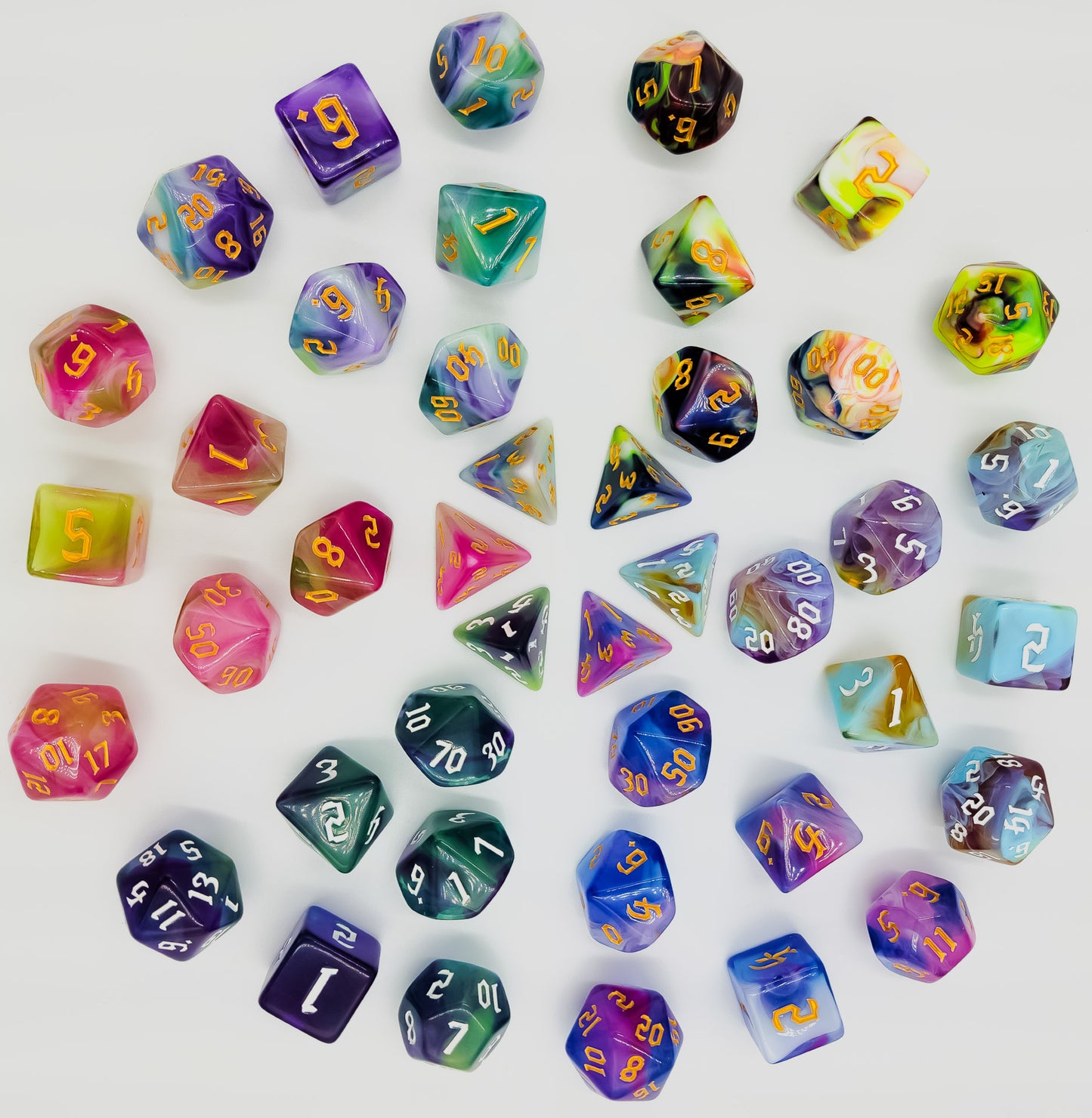 42 Piece DND Dice Set