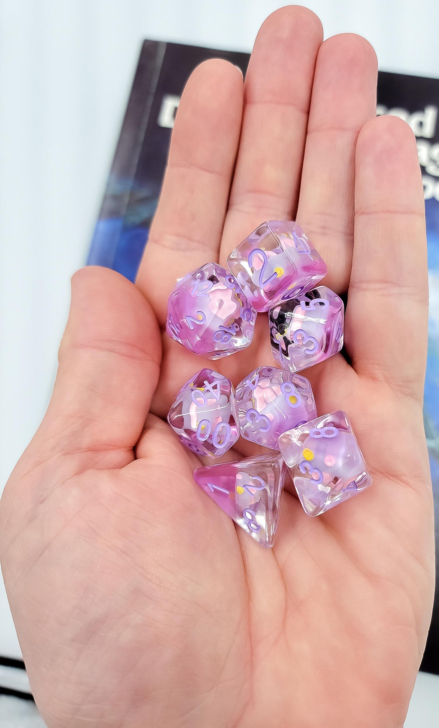 Resin Car DND Dice Set