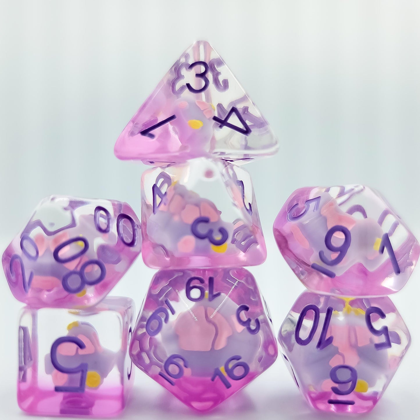 Resin Car DND Dice Set