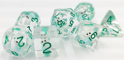 Resin Cat DND Dice Set