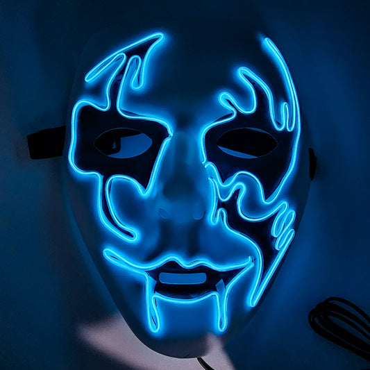 LED Phantom Vampire Mask