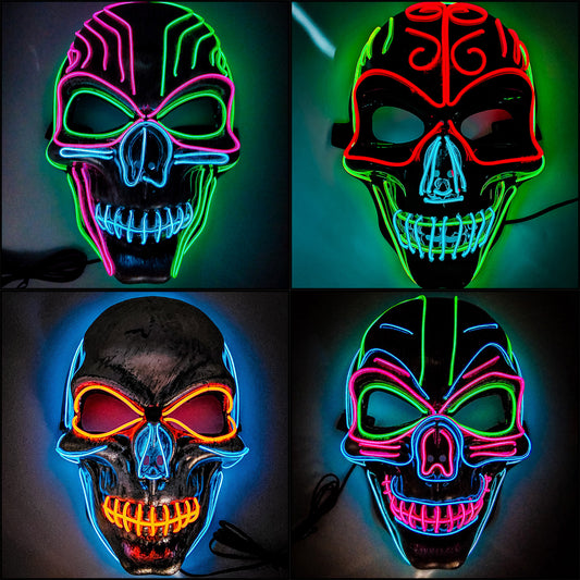 LED Skull Masks