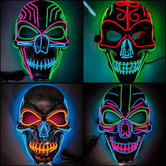 LED Skull Masks