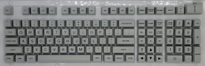 100% Full Size 104 Piece Gray Keycap Set for Mechanical Keybaords