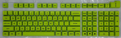 100% Full Size 104 Key Neon Green Keycap Set for Mechanical Keybaords