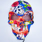 LED Skull Mask w/ Flowers