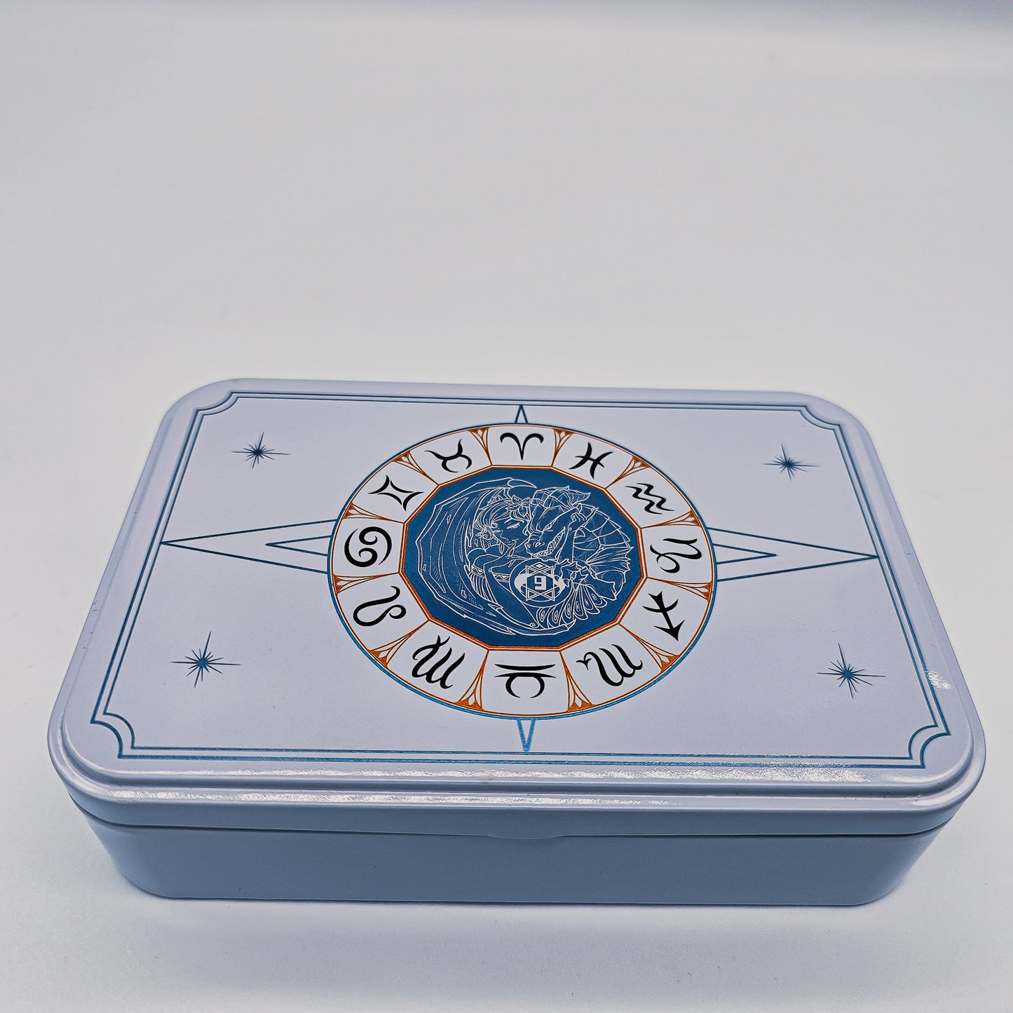 Star Constellation 7 Piece DND Dice Set Metal Container