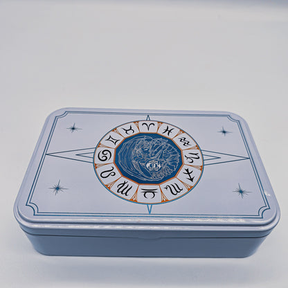 Star Constellation 7 Piece DND Dice Set Metal Container