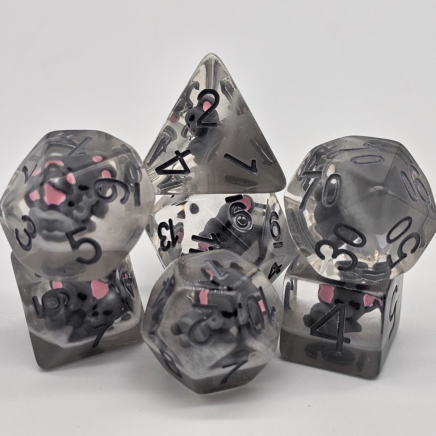 Resin Elephant DND Dice Set