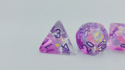 Resin Car DND Dice Set