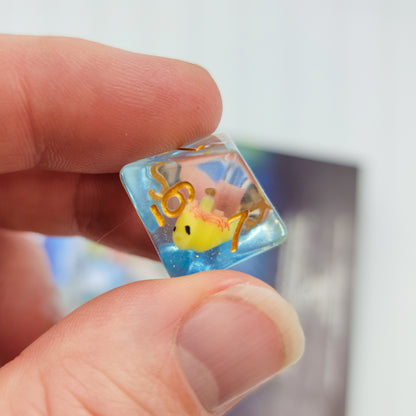 Resin Fish DND Dice Set