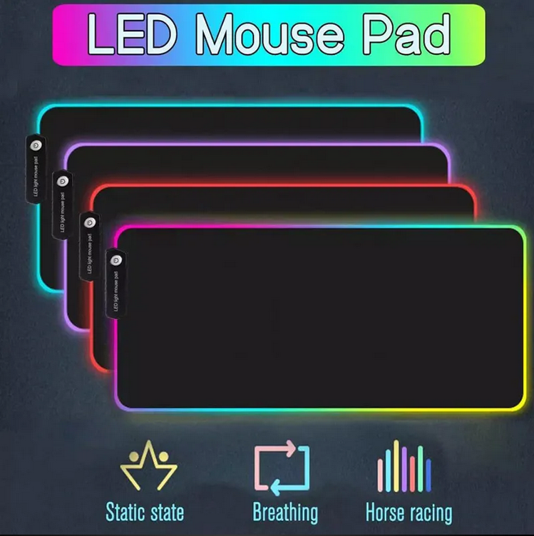 Hello Kitty LED RGB Large Extended Gaming Mousepad Mouse Mat Pad