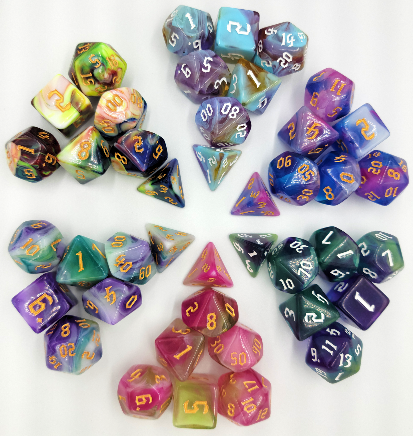 42 Piece DND Dice Set